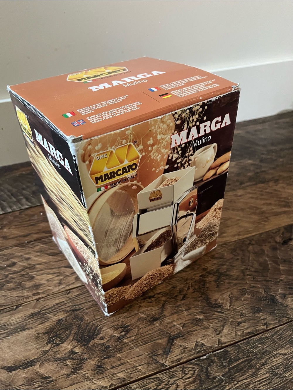 Marcato Marga Mulino manual grain mill and flaker